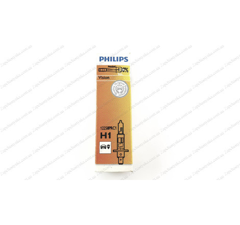 H1 Philips 12258PRC1 +30% 12В