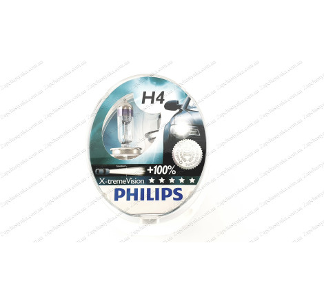 H4 Philips 12342XVS2 +100% 12В